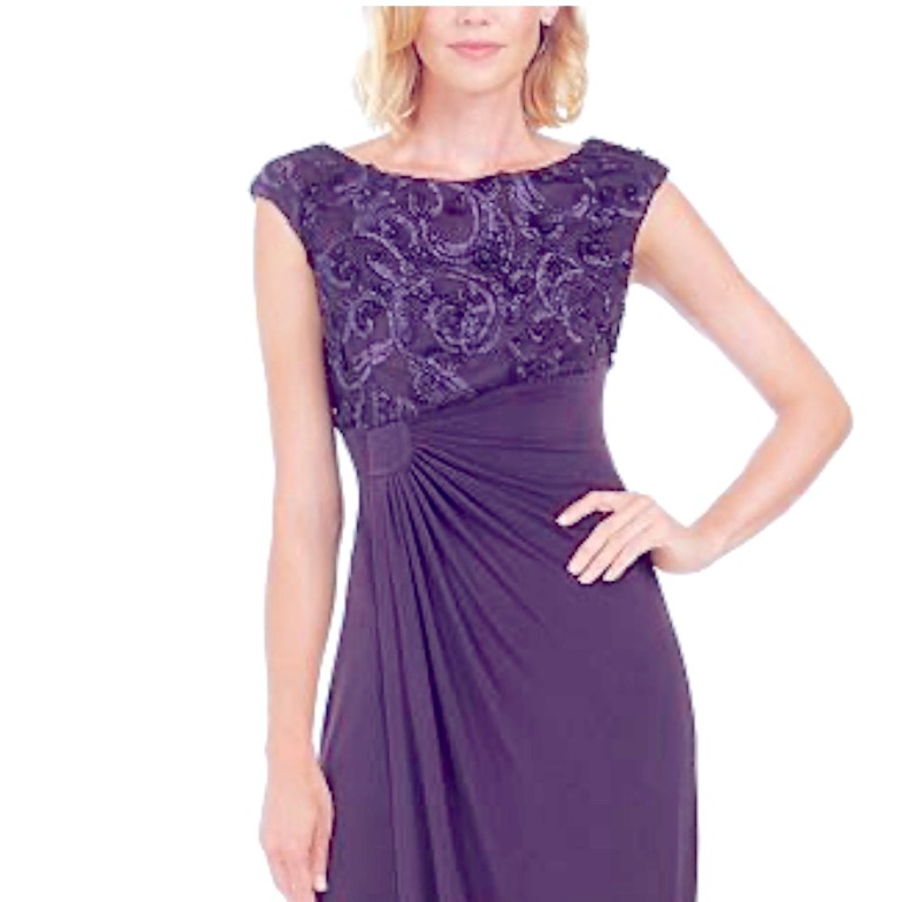 Dark Amethyst Formal Gown